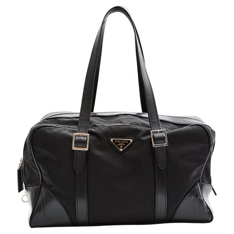 prada black travel bag|mini duffle bags by prada.